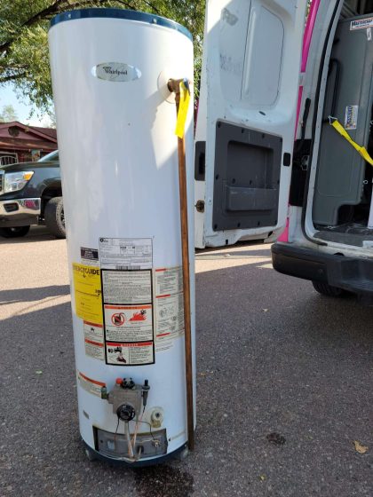 water heater replacement